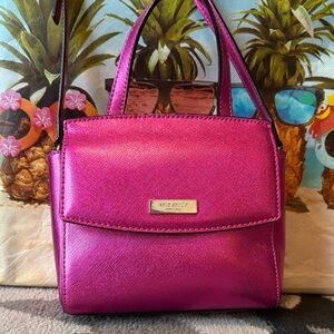 Kate Spade Shimmering Pink Crossbody Bag